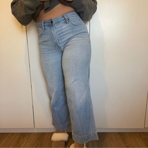 Wide leg Abercrombie & Fitch jeans